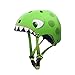 XIAPIA Casque Enfant 2-5 Ans garçons et Filles, Casque de vélo réglable, Casque de Patineur pour Enfants, Articles de Sport légers et Robustes, diamètre 51-54 cm (Dinosaure)
