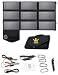 KYNG Power Foldable Solar Panel Charger Portable 60w Charger Solar Generator Panel Power Station Use with any Brand 18V Charging 5V USB 12V car charging/Camping, Emergency, Laptop, iPhone, Tablet, etc