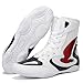 UKUBOXBAG Men's Boxing Fitness Shoes Lightweight Wrestling Fighting Footwear Breathable Fashion Powerlifting Sports Trainer,White,10