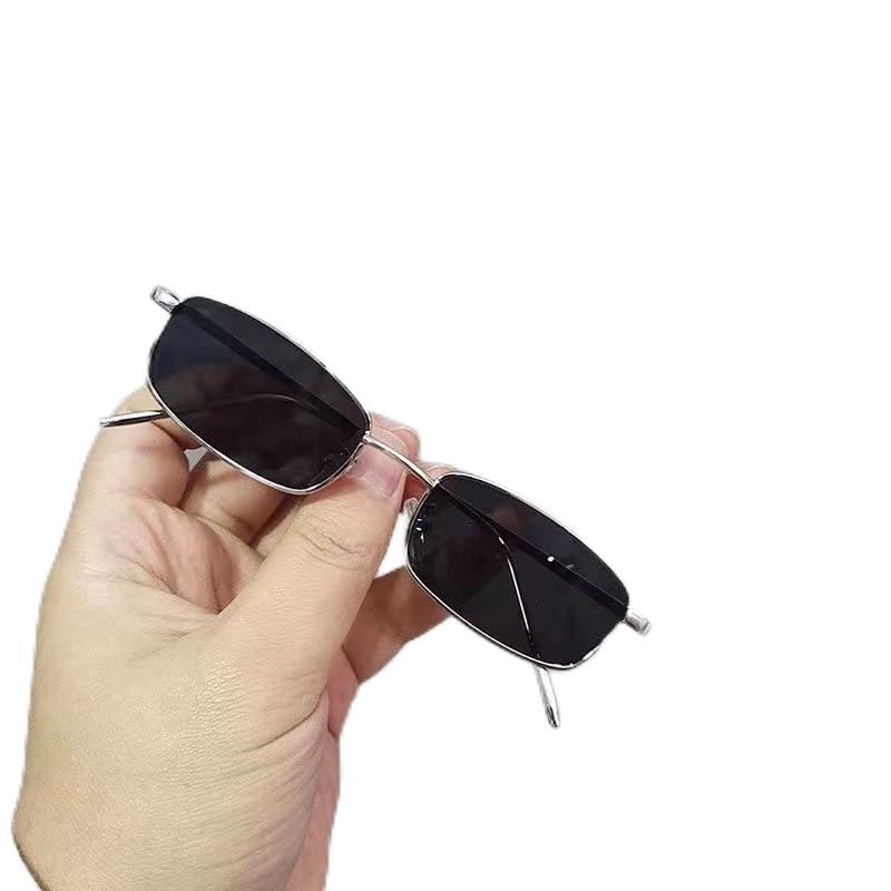 quecy Retro Fashion Square Sunglasses for Women, Lightweight Tinted Lenses, for Everyday Wear-picture-23