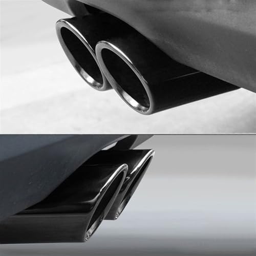 Embout d'échappement finition noire laquée compatible BMW E36 E90 F30 GT - 5
