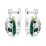 MISEFF Pendientes de plata de ley para mujer, hipoalergénicos, pendientes de aro de plata 925, pendientes minimalistas para el día a día para mujer, talla única, Plata de ley, Circonia cúbica