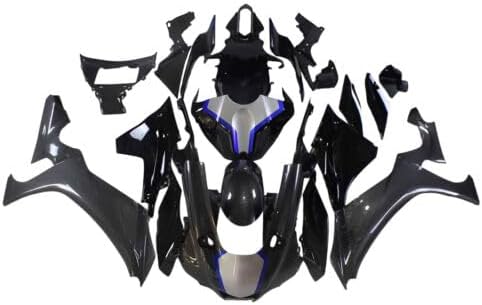 MC Silver Blue Black Fairing Fit for Yamaha 2020-2024 YZF R1 YZF-R1 Injection Mold ABS Plastics New Bodywork 2021 2022 2023 20 21 22 23 24 M10