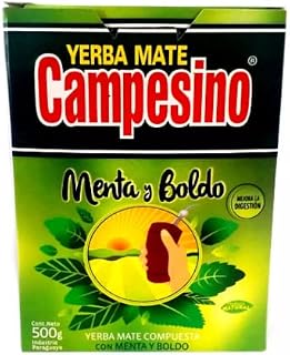 Yerba Mate Campesino with Mint and Boldo Calming Blend 500g