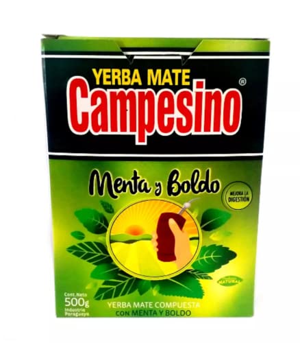 Thé Mate Menta y Boldo de Campesino – 500 g