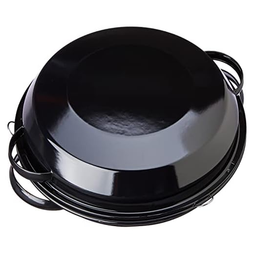 Churrasqueira Para Fogão 28 Esmaltada - Preta