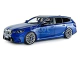 Solido BMW M5 (G99) Touring M 2024 - Die-Cast Model Car, Window Box with Plastic Base, Collector's Model Estate Sports Car, Marina Bay Blue, 1:18