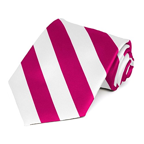 Image of tiemart Men's Striped Tie Standard Length