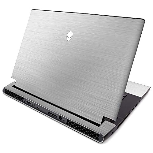 MightySkins Skin for Alienware M15 R2 (2019) - Cold Steel | Protective, Durable, and Unique Vinyl Decal Wrap Cover | Easy to Apply, Remove, and Change Styles | Made in The USA (ALWM15R219-Cold Steel)