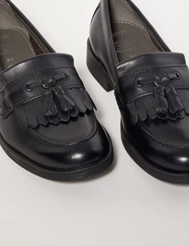 Geox Jr Agata A, Mocassini Bambine e ragazze, Nero...