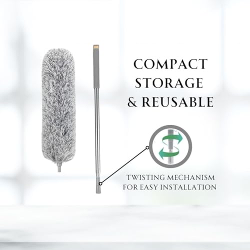 Plumeau microfibre extensible et pliable ARCUS pour les zones d'accès difficile - 4