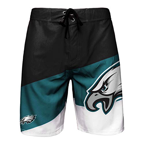 Image of FOCO Mens NFL Team Logo Color Dive Swim Boardshorts