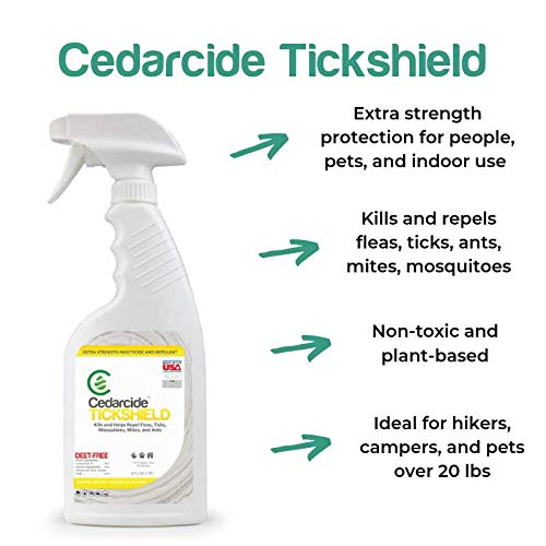 Cedarcide Tickshield Extra Strength (Pint) Cedar Oil Biting Insect