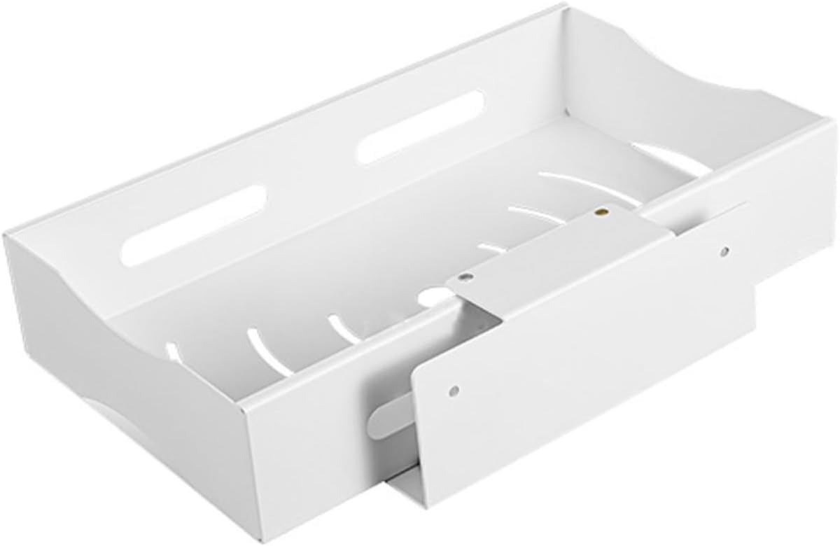 Garneck Sink Cabinet Organizer Slide Out Storage Rack for Bathroom and Kitchen for Dish Soap Towels and Sponges Strong and Design -out Function