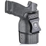 WARRIORLAND IWB KYDEX Holster, Compatible with Springfield Hellcat 3' Micro-Compact, Inside Waistband Concealed Carry for Men/Women, Adjustable Cant & Retention, Right Hand Draw