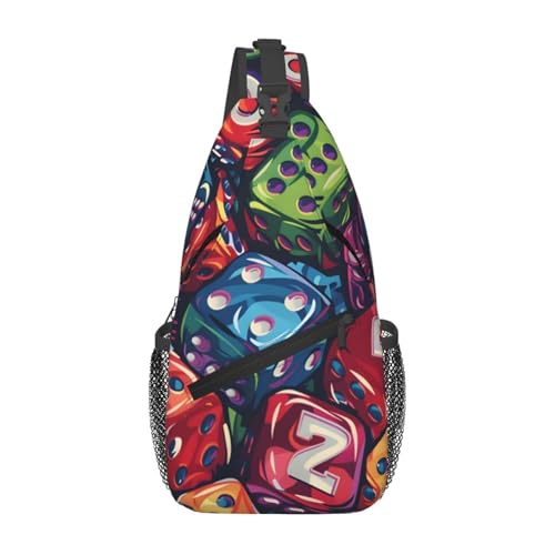 Bolso cruzado tipo sling ligero ajustable para mujer y hombre miniatura 1