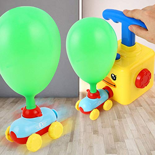 image for Trigle Power Balloon Racer Car Toy, Balloon Powered Launch Car,Balloon