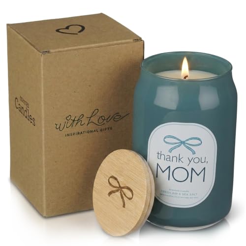 With Love Soy Wax Scented Candle: Thank You, Mom