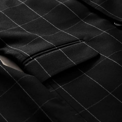 Mens Blazer Western Sport Coats for Mens Lightweight Notch Lapel Two Button Formal Business Jacket Casual Sports Coat4