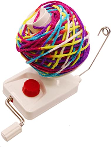 Neelabil Bobbin Winder Yarn String Ball Winder Hand-operated Manual Wool Winder Holder for Wool Fiber Clothing Crafting Home Office Art Use