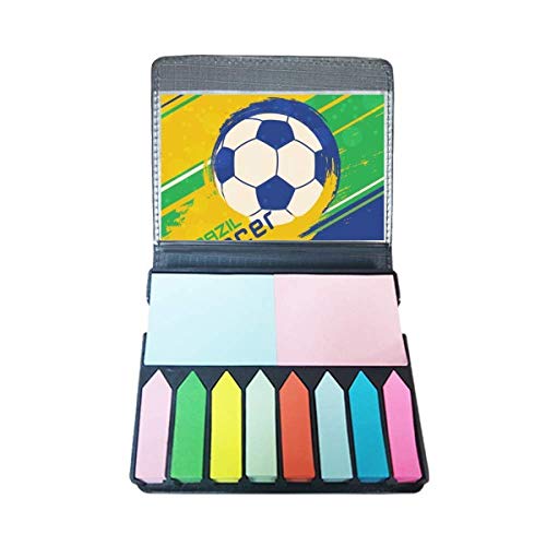 Brésil Soccer Note Auto-Adhésive pour organiser vos livres de sport