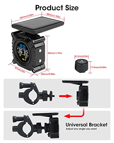 Versione aggiornata - TPMS per Moto Sistema di