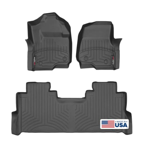WeatherTech 441012-1-3 FloorLiners for Ford Super Duty Crew Cab