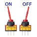 Gebildet 6pcs Conmutador de Palanca el Plastico 20A 12VDC,Interruptor de Palanca 2...