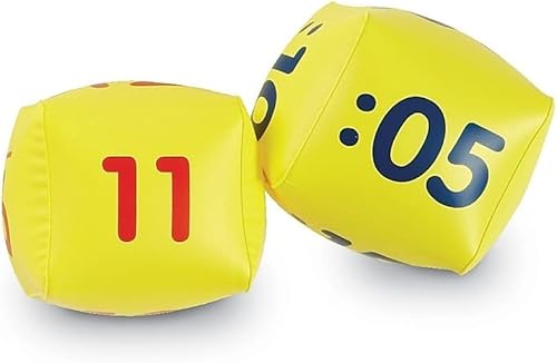 Miniatura 5 de Learning Resources Alfombrilla de actividad de tiempo, educación en casa, reloj de aprendizaje, actividad en el aula, a partir de 5 años