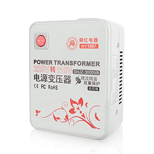 3000W Transformer 220v to 110v Voltage Converter 3000w Home appliances with Step-Down Transformer Rice Cooker and Other appliances with