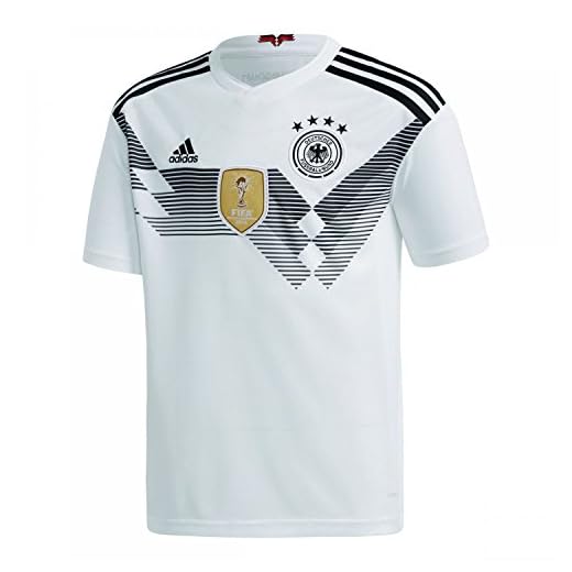 adidas Kinder Dfb Heim Replica Trikot, Weiß (White/Black), 164
