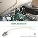 Fuel Line Check Valve Assembly Quick Connect for Harley-Davidson Heritage Softail Classic FLSTC Deluxe FLSTN Fat Boy FLSTF 2008-2017 Replace 62189-08B 62189-08
