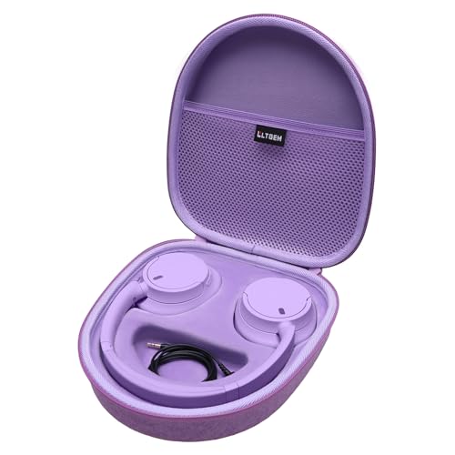 Image of LTGEM Case Compatible with Sony WH-CH720N / WH-CH520 / WHCH710N / WH-CH510 Headphones, Hard Travel Carrying Case for Sony WH-CH720N / WH-CH52 Headphones(Light Purple