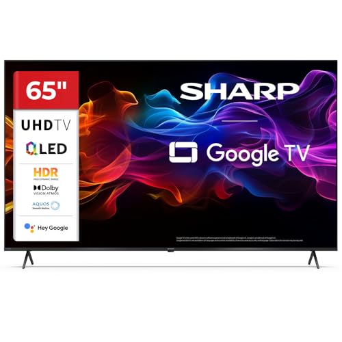 65 Zoll 4K Ultra HD QLED Google TV, 120/144 Hz, Smart TV, Android TV, Roku TV, TiVo OS