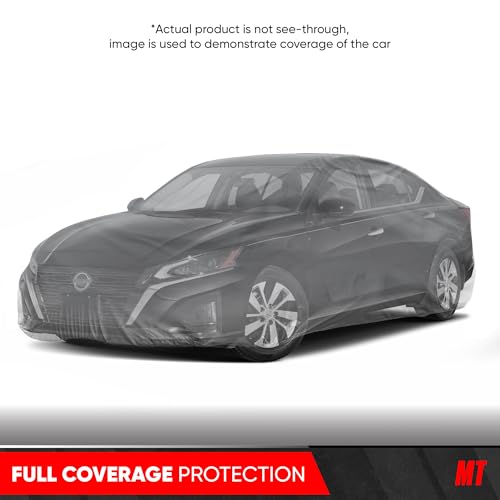 Image of MotorTrend Custom Fit Car Cover For Nissan Altima 2011-2018, All-Weather Protection for Cars Trucks & SUVs, UV Resistant Waterproof Scratch-Resistant, Perfect Fit Vehicle Cover for Outdoor & Indoor