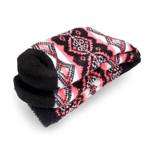 Image of BambooMN Women's Super Soft Warm Cozy Fuzzy Socks Assortments