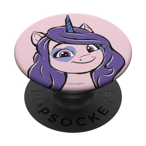My Little Pony: A New Generation Izzy Big Face Sketch V4 PopSockets Swappable PopGrip, Black