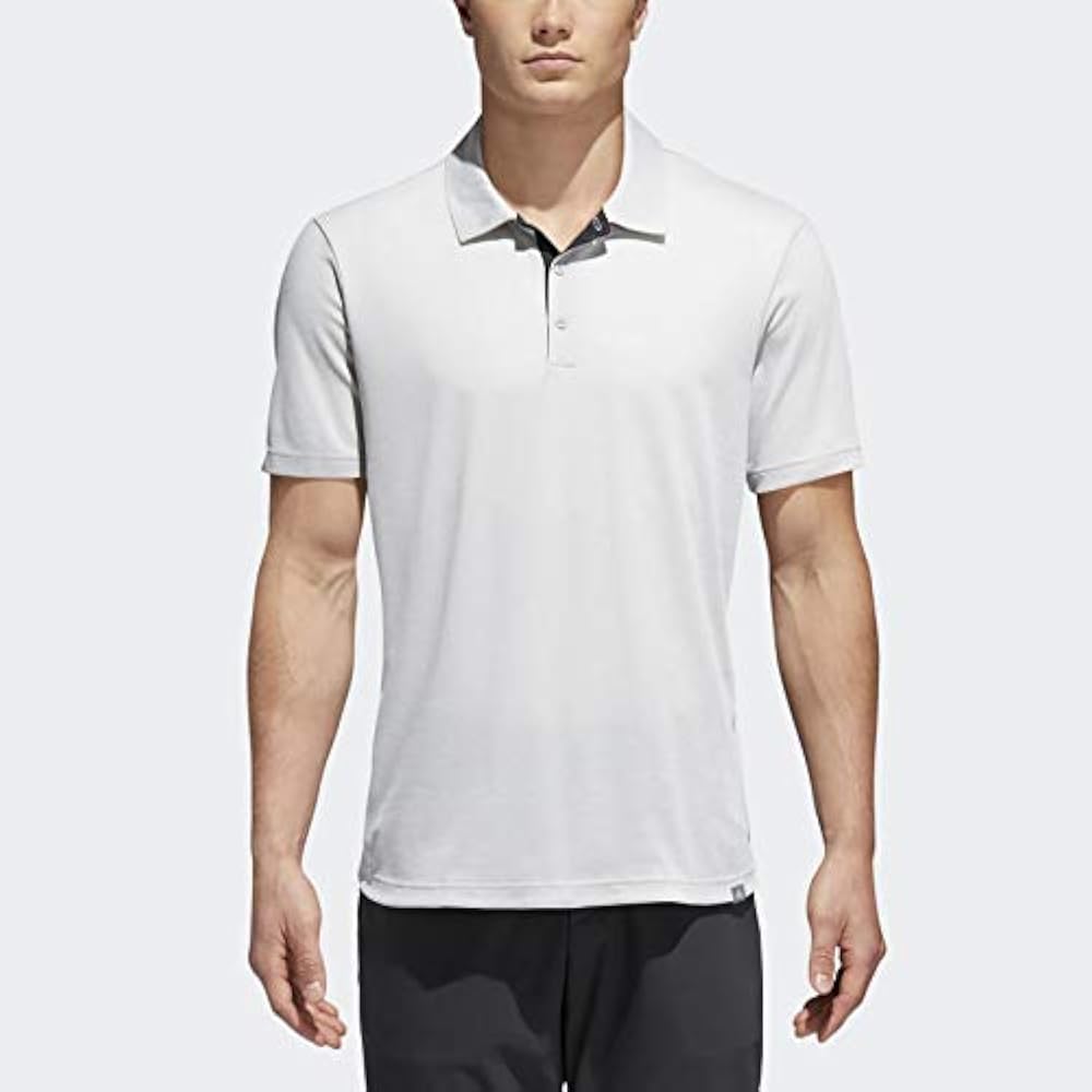 Adidas no collar golf shirt Clearance