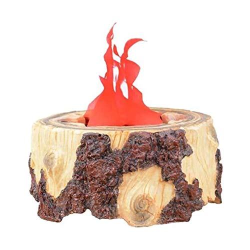 ZWJ-Fire Flame Fire Lights LED Flame Light, Simulation Bonfire Electronic Flame Lamp Flame Effect Fire Place Ornaments Home Decor for Garden Landscape Halloween Pathway Patio