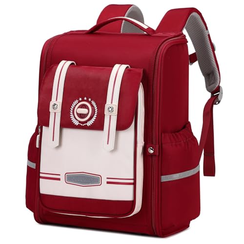 Sac à dos fille avec ceinture poitrine et tissu imperméable