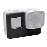 For GoPro HERO5 Coperchio anteriore Coperchio telaio Parte di riparazione dell'alloggiamento (nero)