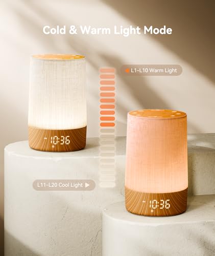 Dreamegg Sunrise Alarm Clock, Sound Machine with Alarm Clock &Wake Up Light - Image 5