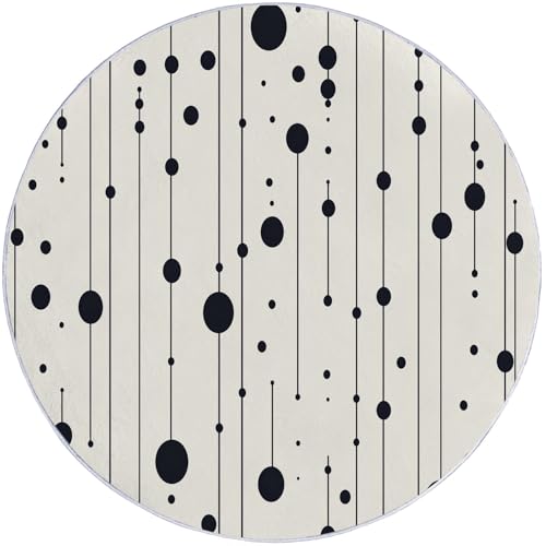 Tapis de chambre blanc minimaliste pour salon moderne - 2