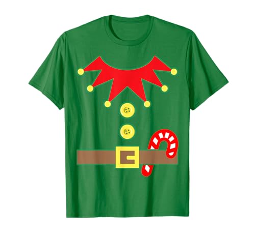 Halloween Elf Costume for Kids Men & Women T-Shirt