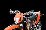 Zeta XC Flasher BLACK Hand Shields (Pair) for Armor Handguards