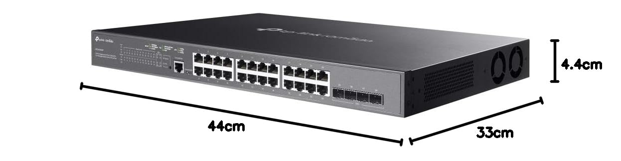 Switch Gerenciável L2+ 24 Portas POE+ TP-LINK TL-SG3428XMP GIGABIT