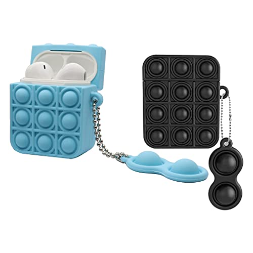 ZUYOOK Shockproof AirPods Case Cover with Keychain
