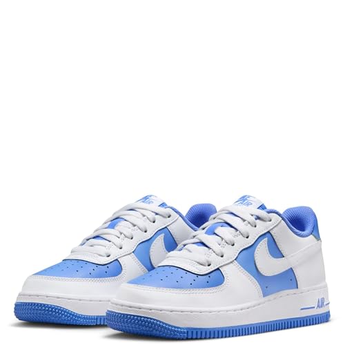 Kids Nike Air Force 1 'White/Royal Pulse' - HV0936-1003