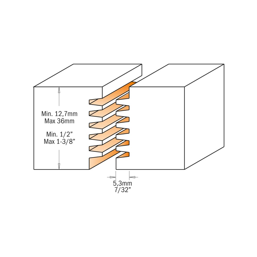 CMT ORANGE TOOLS 900.606.11 Z2 HM S = 12 D = 47,6