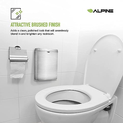 Alpine Industries 451-SSB Alpine Sanitary Napkin Receptacle thumb #5